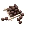 Fragancia de Alta GamaPerlas de Fragancia Natural Estilo Imperial Yongzheng Perlas Sueltas Pulsera de Fragancia Medicinal de Larga Duración Hecha a Mano para Hombres y Mujeres