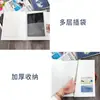 Exportado a Japón Cuerda de Goma Elástica PP 70% de descuento Carpeta Plegable Bolsillo Transparente Correa Carpeta Multifunción Carpeta