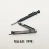 Herramienta Multifuncional para Carpintería, Graffiti, Trazado de Líneas, Herramienta para Trazar Círculos, Bolígrafo Especial para Trazar Carpintería, Herramienta de Medición y Escritura