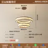 Lámpara de araña para sala de estar de planta abierta de apartamento dúplex, lámpara de araña de lujo ligero estilo chino para escalera de casa autoconstruida, lámpara de araña grande para vestíbulo abierto de villa