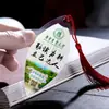 Marcadores de Libro con Nervaduras de Hoja de la Prestigiosa Universidad de Pekín como Regalos Conmemorativos para Estudiantes, Pequeños Regalos Exquisitos, Marcadores Creativos con Forma de Hoja de Escuelas Prestigiosas