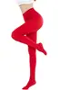 Meias Calças Coloridas Plus Size para Halloween e Natal, Acessórios de Fantasia para Festas, Meias de Cor Sólida