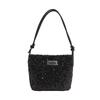 Bolsa feminina moda popular personalizada com cordão de lantejoulas corrente bolsa de ombro mensageiro verão 2024 nova moda textura