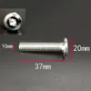 Materiales DIY para Marco de Escalada Casero para Gatos, Accesorios de Ferretería, Juguete Rascador para Gatos, Perno de Conexión de Enchufe Hexagonal de Cabeza Plana M810
