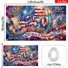 Bandeira Comemorativa Personalizada Transfronteiriça Americana Mais Vendida do 250º Aniversário dos Estados Unidos 1776-2026 Declaração de Independência