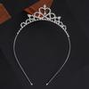 Tocado de novia con corona de princesa, estudio de bodas, corona de cristal con diamantes de imitación, accesorios para el cabello, accesorios de boda al por mayor