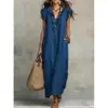 Sitios web independientes europeos y americanos, Amazon y AliExpress: Colección primavera/verano 2026 - nuevos vestidos largos de estilo bohemio con mangas acampanadas