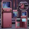 Adecuado para Funda de Teléfono Samsung Zflip7, Teléfono Plegable Zflip 40% de descuento, Tarjetero con Correa Cruzada Zflip8/Zflip5