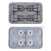 Nueva bandeja de hielo con forma de animal de Amazon, bandeja de hielo con forma de gatito, molde para bandeja de hielo con forma de gato, caja de hielo para whisky, barra para el hogar