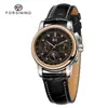 Nuevo Diseño Forsining Reloj Mecánico Automático de Movimiento Shanghai Multifunción Casual de Moda para Mujer