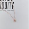 Venda Direta da Fábrica Colar Dinâmico em Formato de Bolsa com Diamantes Reais Sul-Africanos para Mulheres, Simples e Fashion, Tendência no Tiktok, Cubo Dançante