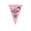 Nueva Colección de Banderines Triangulares con Temas de Dibujos Animados para Decoración de Fiestas de Cumpleaños y Festividades, Accesorios y Pancartas