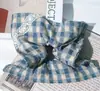 Novo Estilo de Verão Laço Renda Borda de Tule Elástico de Rabo de Cavalo para Mulheres, Fashion e Versátil, Estilo Preguiçoso
