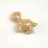 Acrílico UV Color Real Chapado Pony DIY Cadena para Teléfono Móvil Bolso Colgante Material con Cuentas Accesorios de Joyería Cuentas con Agujero Recto