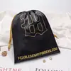 Saco de tecido de seda personalizado saco de cetim de seda com cordão embalagem para roupas íntimas roupas perucas fabricantes de embalagens
