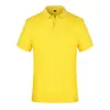Ropa de Trabajo de Verano, Camisetas de Secado Rápido, Ropa de Trabajo, Ropa de Verano para Hombre, Logo Impreso, Mangas Cortas, Polo Holgado con Cuello