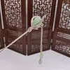 Novo estilo chinês botão de flor franja de pérola grampo de cabelo acessórios para vestido com rosto de cavalo grampo de cabelo estilo antigo acessórios de cabelo simples de liga adorno de cabeça versátil