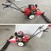 Cortador de grama pastoral de alta potência a diesel, grama alta, cortador de grama de alta grama, atacado, fábrica de Shandong, novo cortador de grama de empurrar manualmente