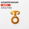 Hebilla de Aleación de Aluminio para Paracord para Exteriores Accesorios de Cordón para Toldo de Tienda Hebilla de Cuerda de Viento Hebilla de Cuerda con Apertura de Tres Ojos Hebilla Antideslizante Tamaño Pequeño