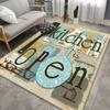 Alfombra de Sala de Estar de Terciopelo de Cristal Transfronteriza Sofá Mesa de Centro Lavable a Máquina Resistente a la Suciedad Manta Antideslizante Dormitorio Estudio Manta Completa