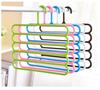 Organizador de Pantalones Clip para Pantalones Percha de Armario Multicapa Estante de Almacenamiento de Pantalones Multifuncional Ropa Percha para el Hogar Artefacto de Almacenamiento
