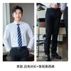Camisa de Mujer Manga Larga Ropa de Negocios Primavera 2023 Nueva Ropa de Trabajo Ajustada para Hombre y Mujer Traje Formal Negocios Camisa 4S
