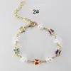 Pulsera de Aleación de Venta Caliente Transfronteriza, Versátil, Creativa y de Moda, Pulsera Femenina de Ojo de Diablo Corazón Estilo Europeo y Americano Ins