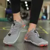 Sapatos Aquáticos de Praia Color Block de Cinco Dedos, Estilo Casual Europeu e Americano para Casais, Sapatos para Trilha em Rio, Sapatos Esportivos de Secagem Rápida com Drenagem, Sapatos para Corrida ao Ar Livre