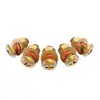 Tornillos Máquina Redondos de Cobre, Tornillos Redondos de Cabeza Redonda de Cobre con Ranura Cruzada, Tornillos de Cabeza Plana de Latón, Tornillos de Cobre Puro M2M2.5M3M4M5M6