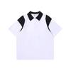 Camisa cultural con solapa de color block, camisa publicitaria, ropa de trabajo personalizada, polo comercial personalizado, camiseta corporativa