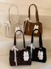 Bolsa de ombro simples, estilosa e fofa para mulheres, novo modelo 2026, bolsa de mão casual para o dia a dia, bolsa tote moderna e estilosa