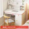 Escritorio de Computadora Estilo Nórdico Simple con Cajones, Escritorio de Escritura para Niños, Escritorio de Estudio en Casa para Estudiantes, Escritorio Modelo Nuevo para Viviendas de Alquiler
