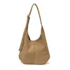 Bolso Tote Cubo Casual de Gran Capacidad para Mujer 2025 Otoño Nuevo Estilo Simple Accesible Lujo Tendencia Bolso de Hombro Escarchado