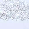Cristal Blanco Natural Planos Redondos Piedra Preciosa Lisa 6mm Semircircular Liso Piedra Natural Cristal Blanco Piedra Suelta en Stock