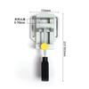 Soporte Eléctrico para Taladro de Base de Aluminio Dzt/Dongzhe Soporte Universal para Taladro de Banco Pinzas Planas Especiales para Taladro de Banco Pinzas para Prensa de Taladro