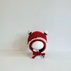 Gorro para Bebé para Otoño e Invierno, Gorro de Punto Cálido y Espeso con Orejas de Princesa para Bebés Niñas, Lindo Gorro de Lana para Recién Nacidos
