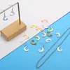 Acessórios de Joias de Liga Retro DIY Pingente Pingente de Lua Estrela Atacado 17*11mm L614