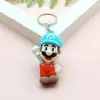 5587 # Llavero de Dibujos Animados 3D de Mario Ao Llavero de Zapato y Ropa de Super Mario Ao Colgante Pequeño Regalo