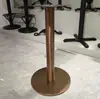 Patas de Mesa, Patas de Mesa de Barra de Acero Inoxidable, Base de Hierro Fundido, Soporte Metálico de Hierro Forjado para Mesa de Comedor, Patas Redondas para Mesa de Té, Marco de Mesa