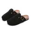 Zuecos para Mujer para Parejas, Pantuflas de Corcho, Zapatos Romanos de Exportación de Talla Grande Transfronterizos Deseados, Zapatos Casuales de Media Pantufla Perezosos, Modernos