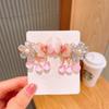 Nuevos Accesorios para el Cabello Hanfu de Verano para Niños Estilo Chino Borla Flor Sello de Pasos para el Cabello Niña Antigua Súper Hada Pinza