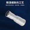 Tipo de presión de anillo reductor tubería de agua del grifo de pared delgada recta acero inoxidable reductor tubería de pared delgada acero inoxidable conector recto fábrica