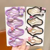 Pasador de Color Gradiente para Niñas Nuevo Pasador de Nube Pinza Lateral para Niña Pasador para Flequillo de Niña Accesorios para el Cabello