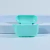 Funda Protectora Popular Transfronteriza para AirPods de Tercera y Cuarta Generación Funda para Auriculares Inalámbricos Bluetooth Apple Funda de Silicona para Auriculares de Color Puro