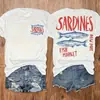 Camiseta Impresa con Patrón de Letras de Doble Cara Transfronteriza, Top Casual de Cuello Redondo y Manga Corta, Moda Casual Primavera y Verano, Top para Mujer t
