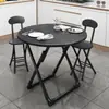 Mesa de Jantar Personalizada, Dobrável, Simples e Portátil, Adequada para Apartamentos Pequenos, Dormitórios, Salas de Jantar, Mesa Redonda Pequena para Uso Doméstico, Mesa Pequena Dobrável para Varanda