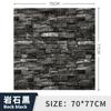 Adhesivo de pared tridimensional 3D, papel tapiz impermeable, resistente a la humedad, suave, para pared de fondo, autoadhesivo, para dormitorio, azulejo de espuma cálido, decoración de pared