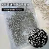 1440 fresas para uñas lote completo de mini ojo de caballo invertido de fondo plano forma especial broca para uñas de zirconio joyería para uñas