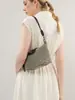 Bolsa de couro trançado artesanal para férias na praia, bolsa transversal de alta qualidade com design único, bolsa de ombro de nicho