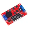Módulo de relé de tempo de atraso 5V12V24V temporizador programável optoacoplador isolamento pulso ciclo gatilho de desligamento